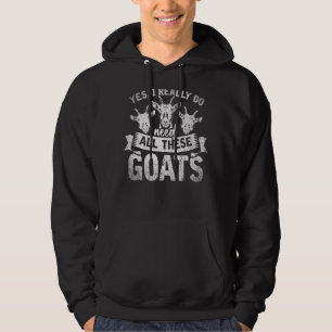 Veste À Capuche Animal De Ferme Oui J'Ai Vraiment Besoin De Toutes