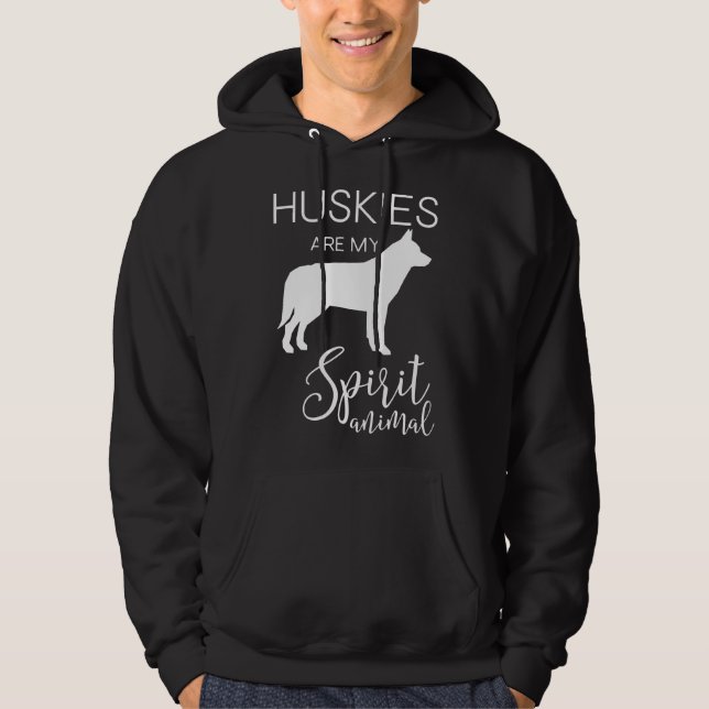 Veste À Capuche Animal Husky J000283 (Devant)