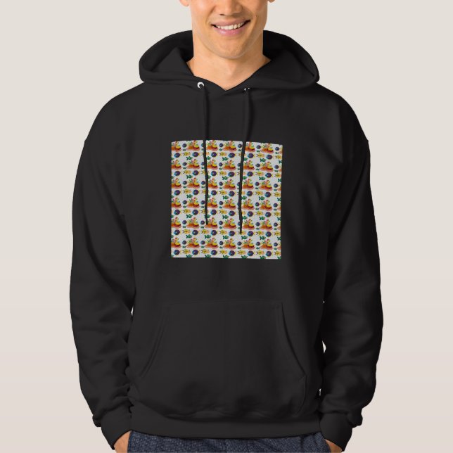 Veste À Capuche Animal Poisson (Devant)