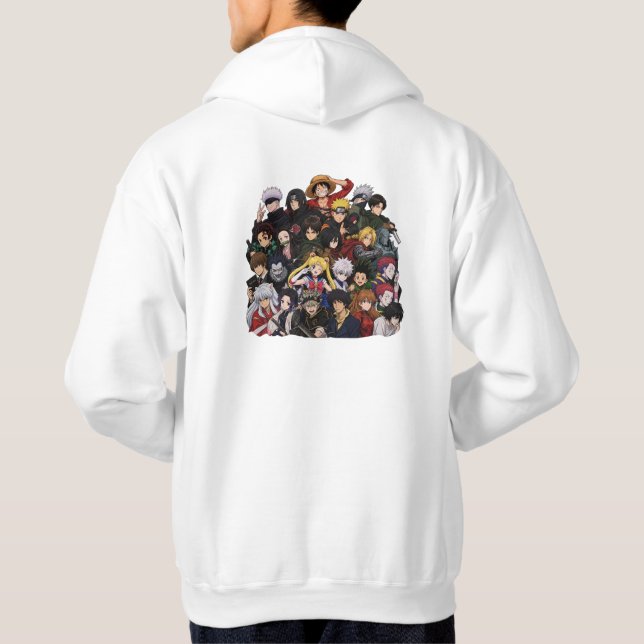 Veste À Capuche animé (Dos)