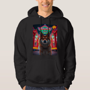 Veste À Capuche Anime Akita