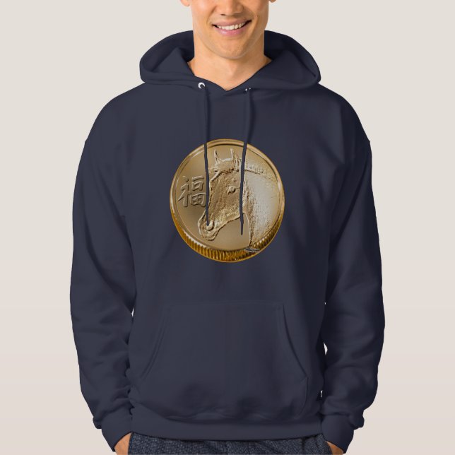 Veste À Capuche Année du cheval (Devant)