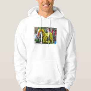 Veste À Capuche Année du Cheval 春節馬 ... Topiaire de fleurs chino