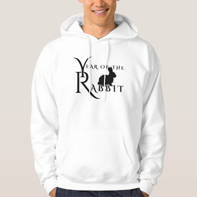 Veste À Capuche Année du lapin (Devant)