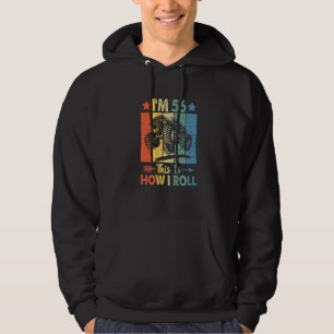 Veste À Capuche Anniversaire du Trucker Retro C'est comme ça que j