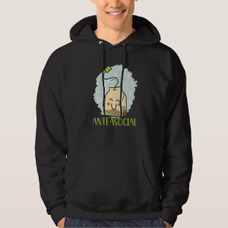 Veste À Capuche Anteasocial Herbal Tea Drinker Introverted Introve