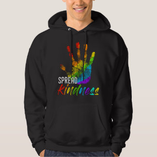 Veste À Capuche Anti Bullying Handprint For Teachers To Spread Kin