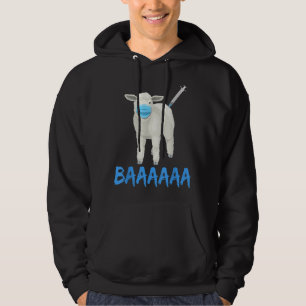 Veste À Capuche Anti Vaccin ou Masque Mandat Sheeple ou Sheep BAAA