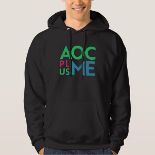 Veste À Capuche AOC Plus Me Us Alexandria Ocasio Cortez Green New