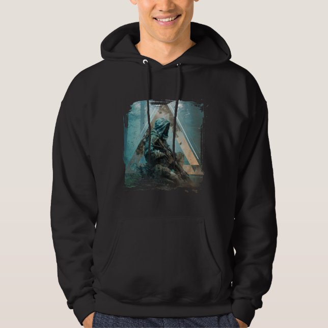 Veste À Capuche Apex Hunter – Conception Artistique du Guerrier de (Devant)