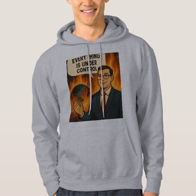 Veste À Capuche Apocalypse Vintage (Devant)