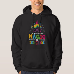 Veste À Capuche Apporter La Magie Unicorne À La Mousse De Deuxième