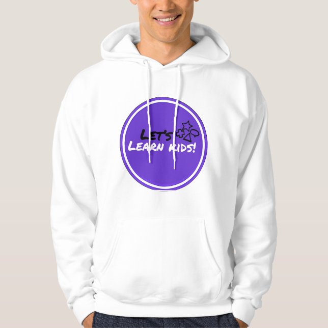 Veste À Capuche Apprenons aux enfants ! ; Youtube Merchandise (Devant)