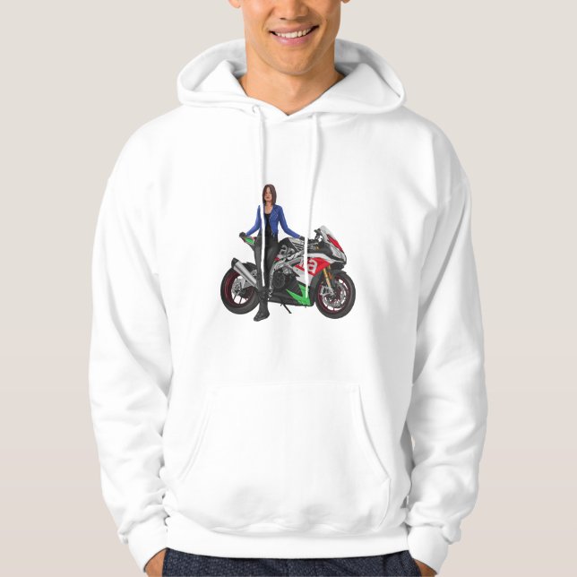 Veste À Capuche Aprilia tuono V4 (Devant)