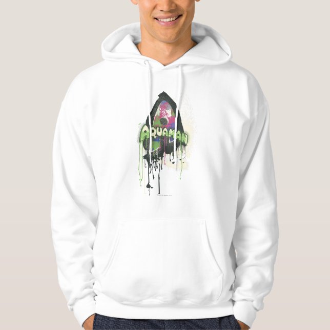 Veste À Capuche Aquaman - Lettre d'innocence tordue (Devant)