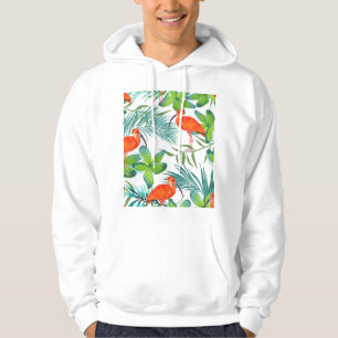 Veste À Capuche Aquarelles : motif vintage sans soudure.