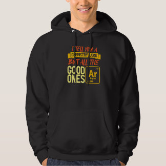 Veste À Capuche Ar Argon Tableau Périodique Des Éléments Chimiste
