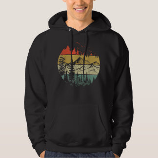 Veste À Capuche Arbres Forêts Rétro Nature Femmes Hommes Vinta
