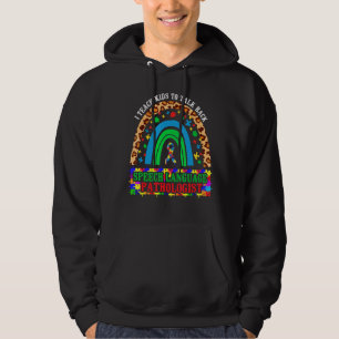 Veste À Capuche Arc en arc-en-arc Pathologiste Slp Autisme Awa