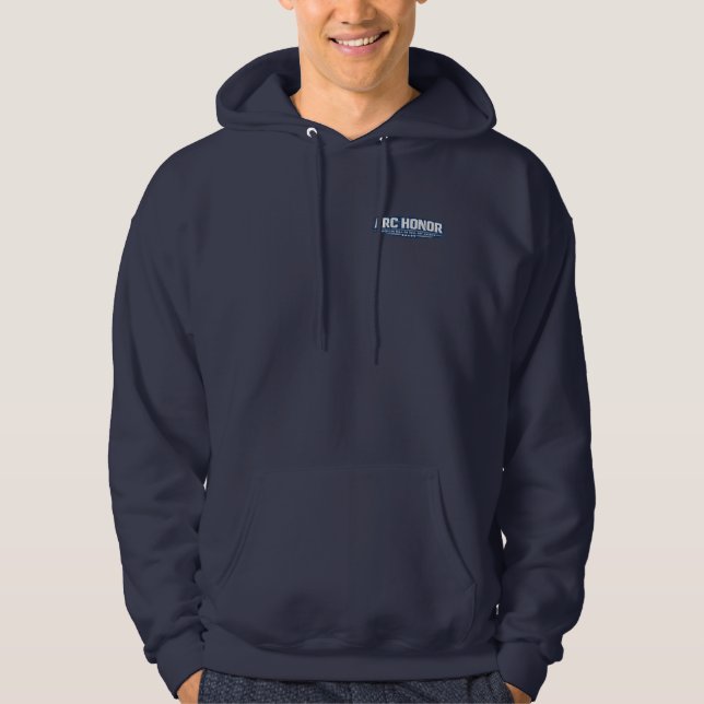 Veste À Capuche ARC Sweat-shirt Honor - Marine (Devant)