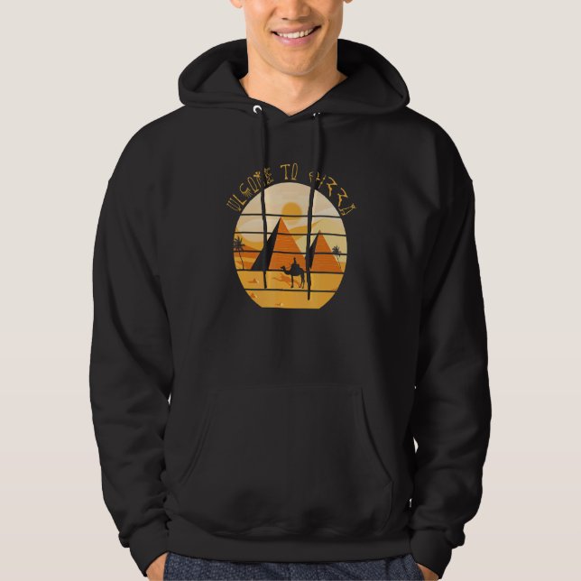 Veste À Capuche Archéologie égyptienne 6 (Devant)