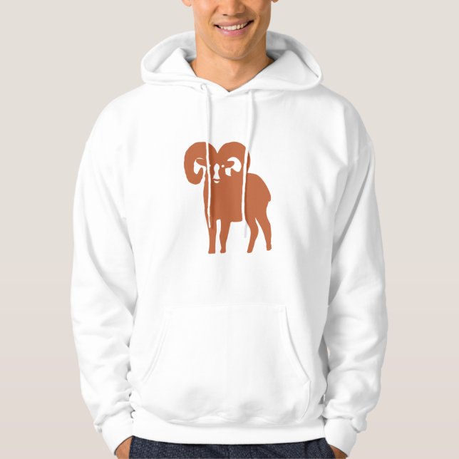 Veste À Capuche Aries Spirit Ram Sweatshirt – Powerful Zodiac  (Devant)