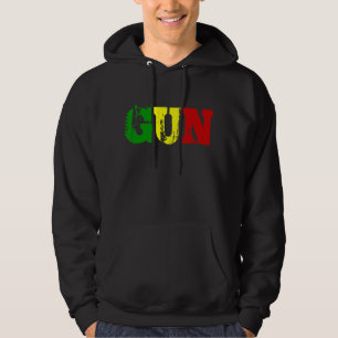 VESTE À CAPUCHE ARME À FEU RASTA