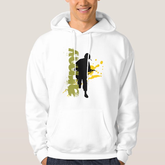 Veste À Capuche Armée (Devant)