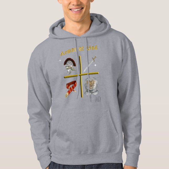 Veste À Capuche Armée de Dieu (Devant)