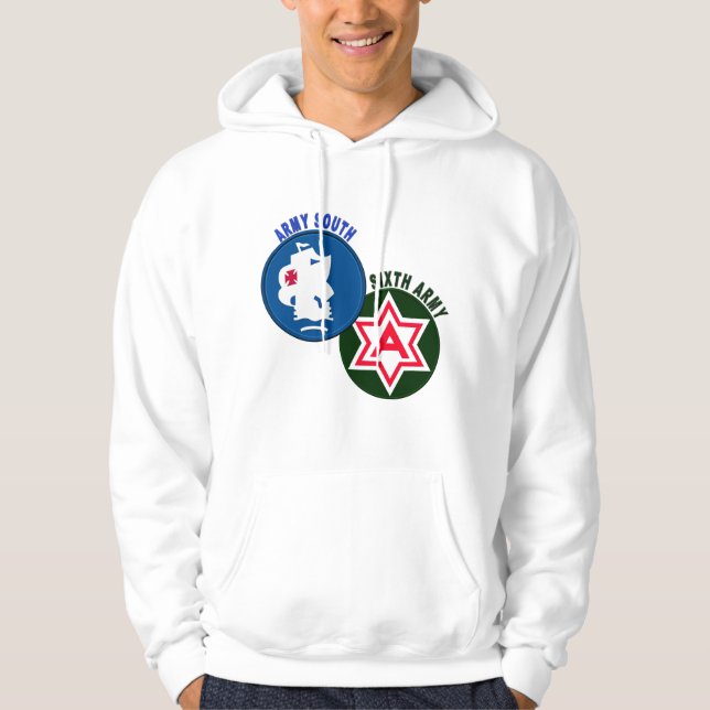 VESTE À CAPUCHE ARMÉE DU SUD (SIXIÈME ARMÉE) (Devant)