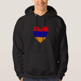 Veste À Capuche Arménie Coeur drapeau arménien Fierté arménienne