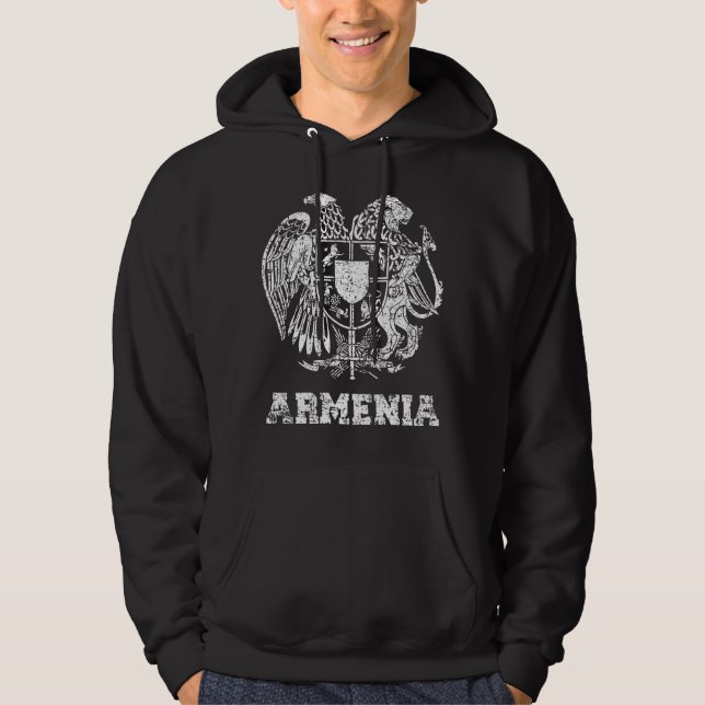 Veste À Capuche Armoiries de l'Arménie (Devant)
