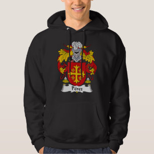 Veste À Capuche Armoiries de Perez Famille Crest