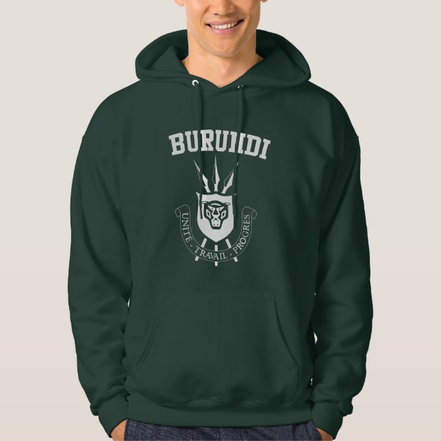 Veste À Capuche Armoiries du Burundi (Devant)