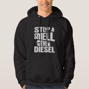 Veste À Capuche Arrêt De Mécanique Diesel Et L'Odeur Du Diesel