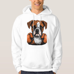 Veste À Capuche Art concepteur de BoxerLoveK9