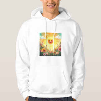 Veste À Capuche Art de soleil positif – Soleil lumineux et heureux
