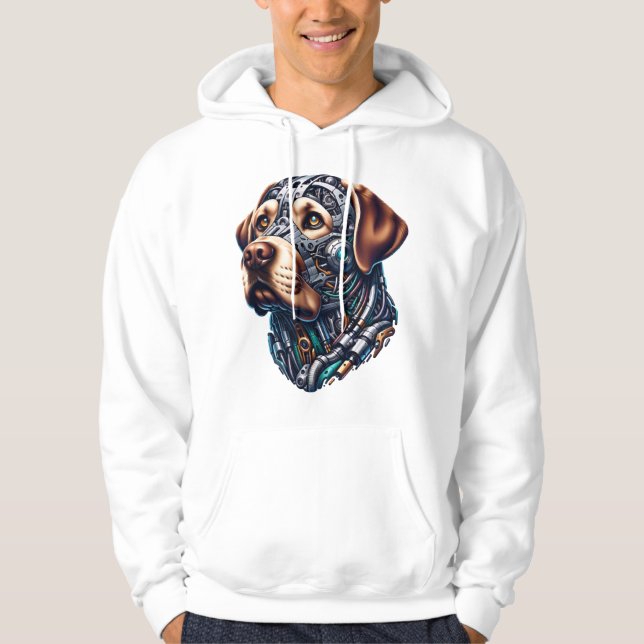 Veste À Capuche Art inspiré de Labrador Lover Android (Devant)
