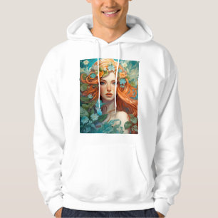 Veste À Capuche Art Nouveau Aos sí Fairy