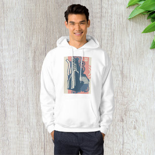 Veste À Capuche Art Pop Skyline Urbain Contemporain