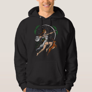 Veste À Capuche Artemis Greek Goddess Of Hunting Ancient Greece My