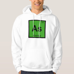 Veste À Capuche As - Chimie de l'Absinthe Symbole du Tableau Pério