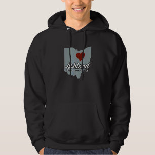 Veste À Capuche ASHLAND  Ohio OH Ville État USA  Cadeau Sympathiqu