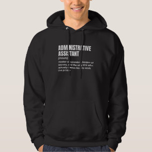 Veste À Capuche Assistant d'administration Sarcastique