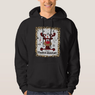 Veste À Capuche Assistante Médicale blanchie Noël