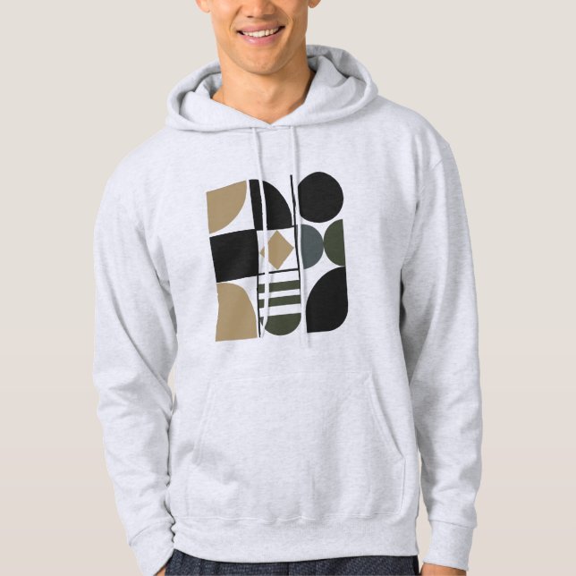 Veste À Capuche Assorted Shapes Men's Basic Hooded Sweatshirt (Devant)