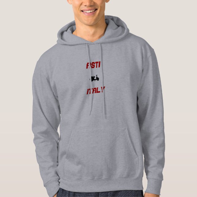 Veste À Capuche Asti, Italie Scooter (Devant)