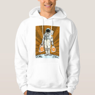 Veste À Capuche Astronaut BITCOIN-HODL-Crypto