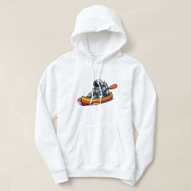 Veste À Capuche Astronaute en canoë (Design devant)
