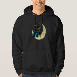 Veste À Capuche Astronaute Jouant Des Violons Sur La Lune Cosmonau